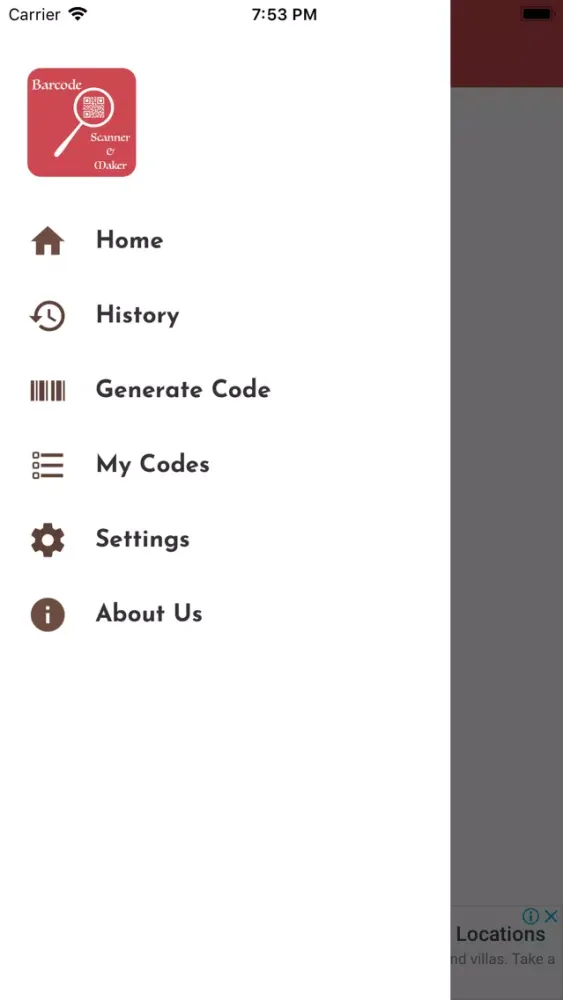 تصاویر Simple Barcode Scanner & Maker