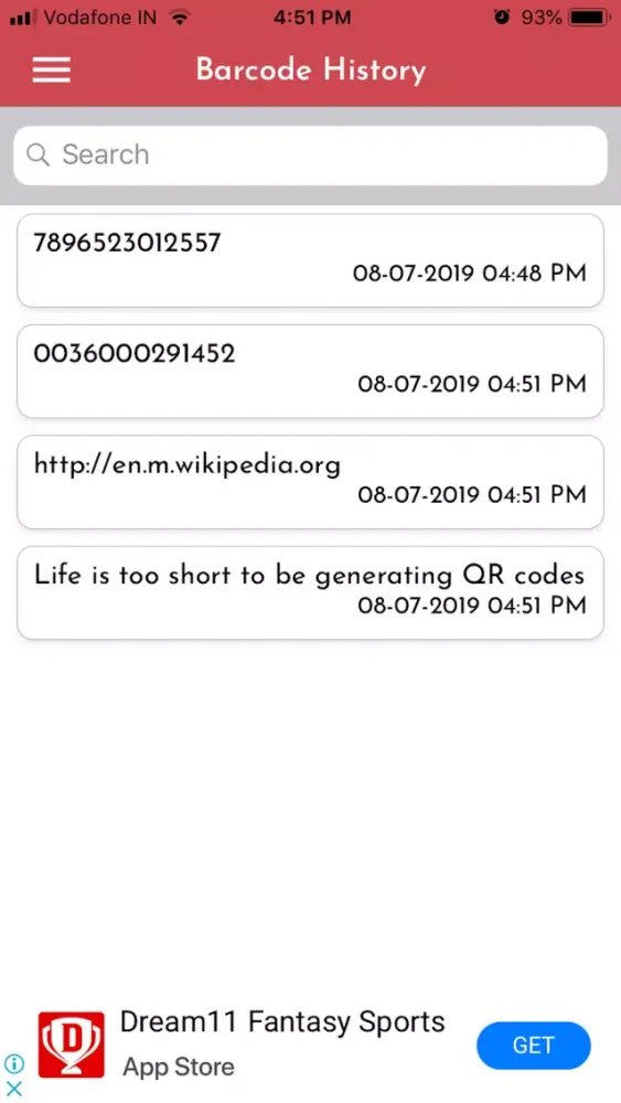 تصاویر Simple Barcode Scanner & Maker