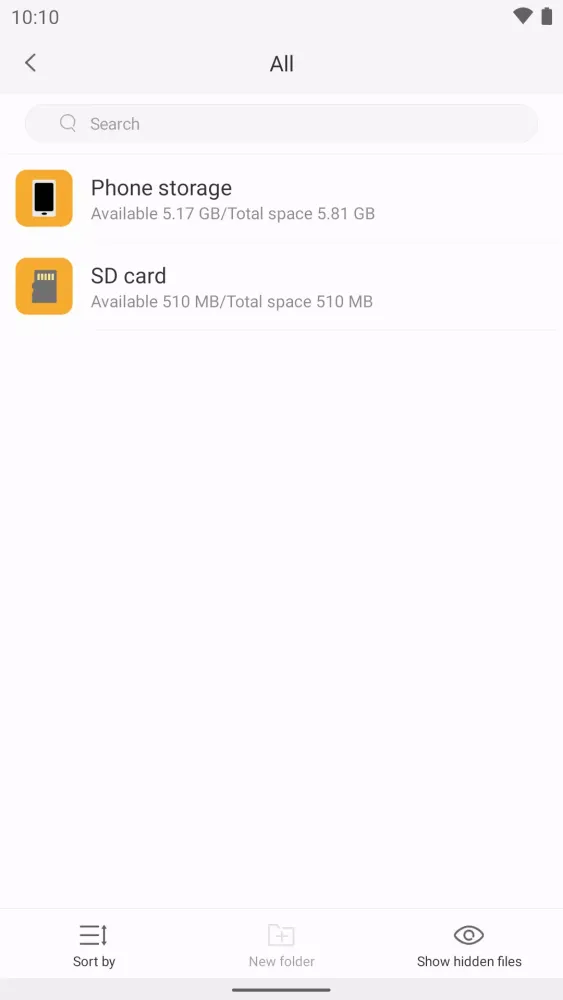 File Manager - File explorer Screenshots