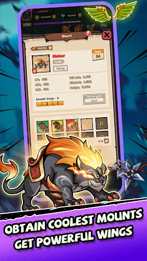 Ninja Cat - Idle Arena स्क्रीनशॉट