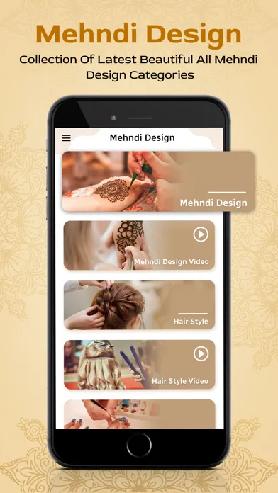 Capturas de tela do Mehndi Design: Easy & Simple
