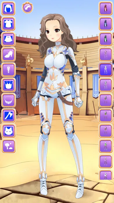 Tangkapan layar Dress Up - Anime Avatar