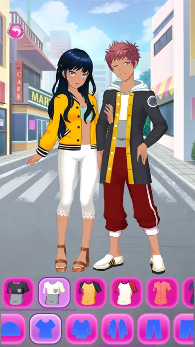 Tangkapan layar Dress Up - Anime Avatar