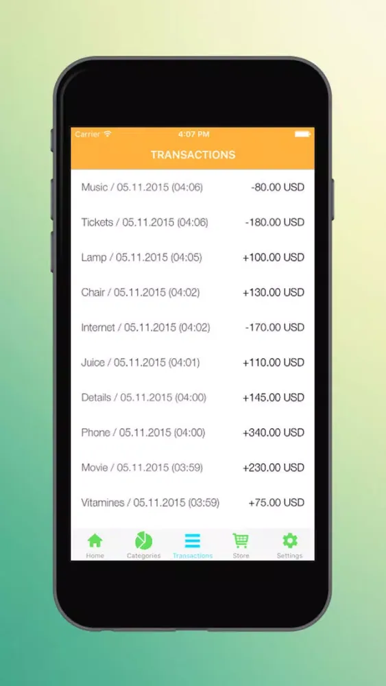 Simple Wallet - Home budget and transaction tracker スクリーンショット