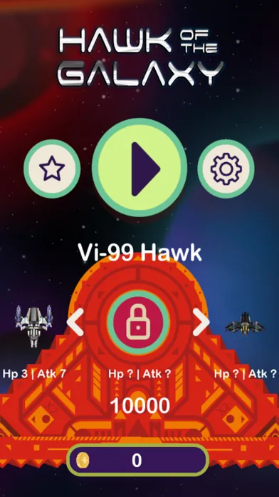 ภาพหน้าจอของ Hawk of the Galaxy