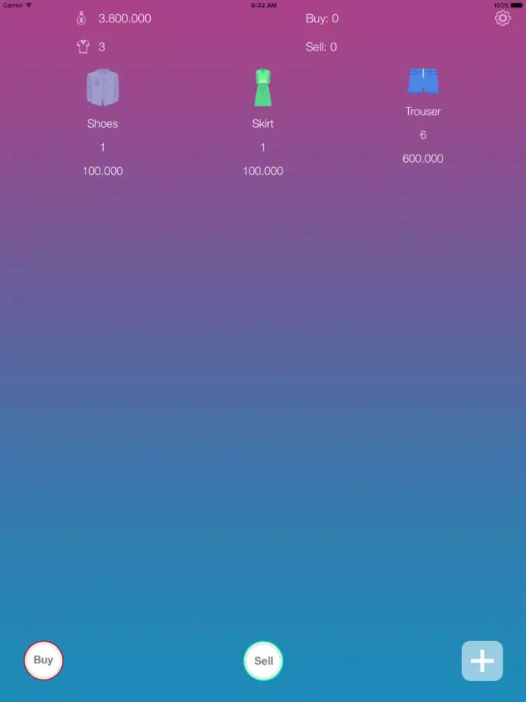 ishop iPad  スクリーンショット