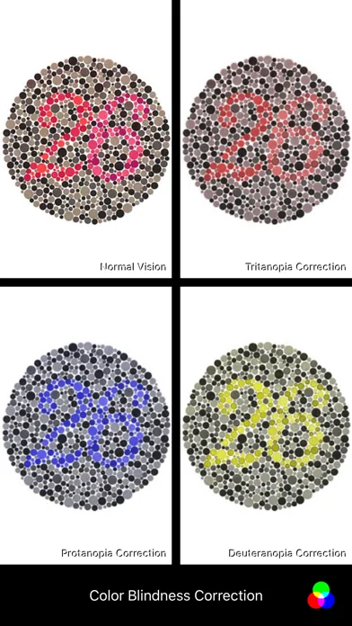 Ảnh chụp màn hình của Color Blindness Correction