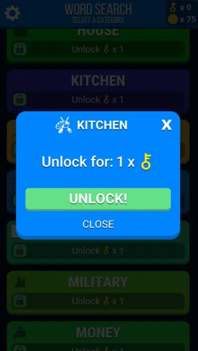Tangkapan layar Word Cross Puzzles Search