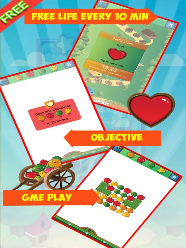 Zrzuty ekranu Two Farm Friends Story iPad