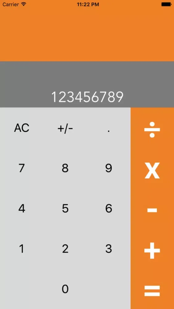 Zrzuty ekranu Orange Calc