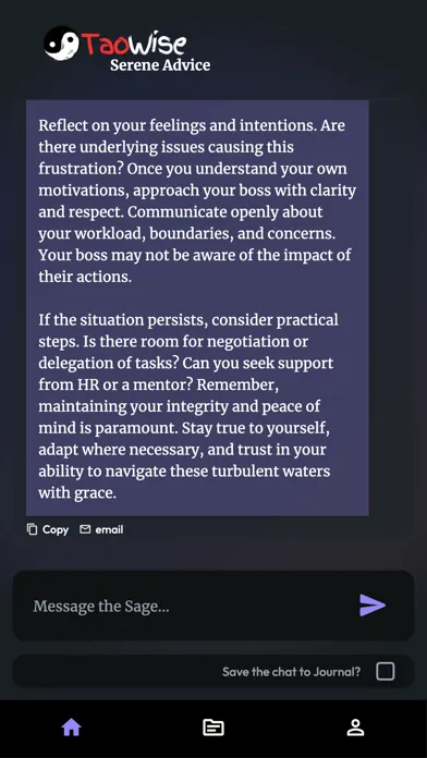 Taowise I Ching Oracle 스크린샷