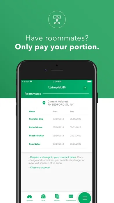 SimpleBills for Residents Screenshots