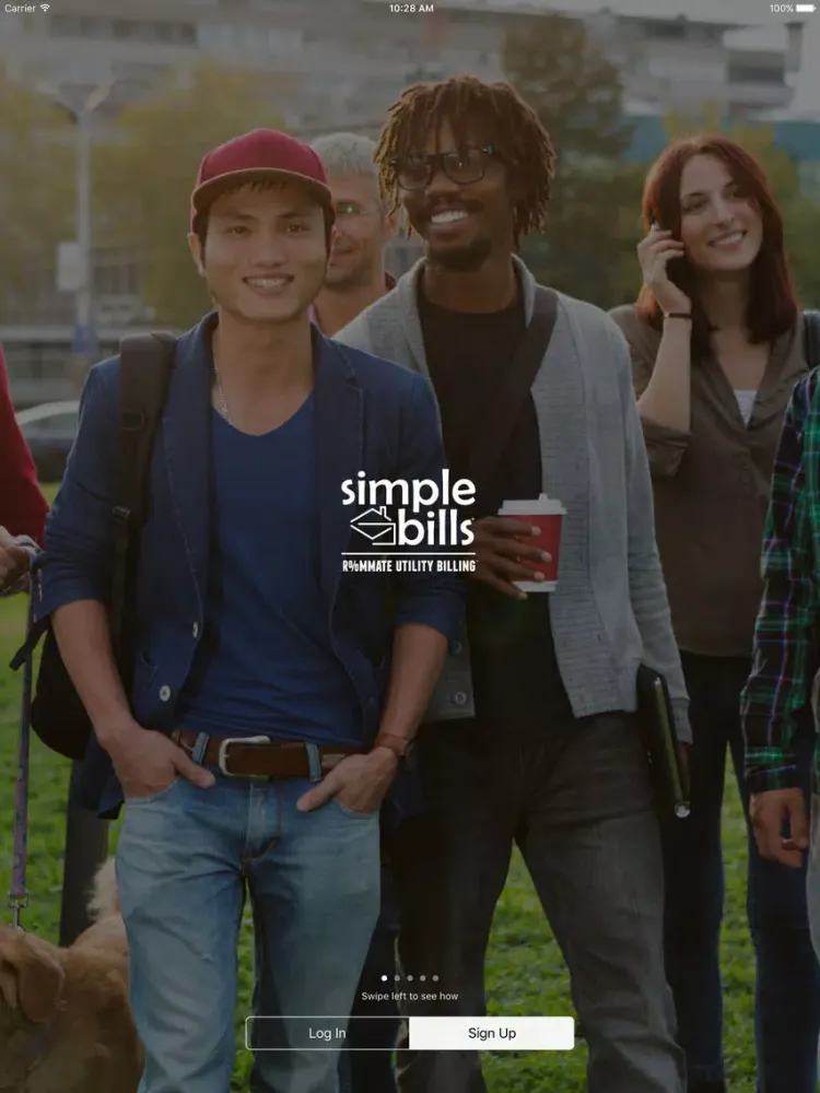 simplebills.com iPad  スクリーンショット