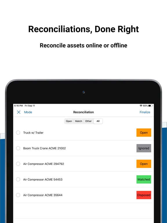 Скриншоты SBN Asset+ iPad 