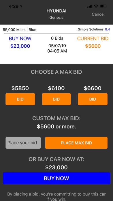 AutoBidders سکرین شاٹس