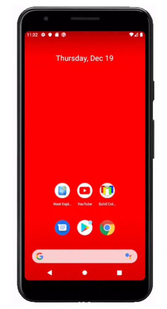 Tangkapan skrin Solid Color Wallpapers
