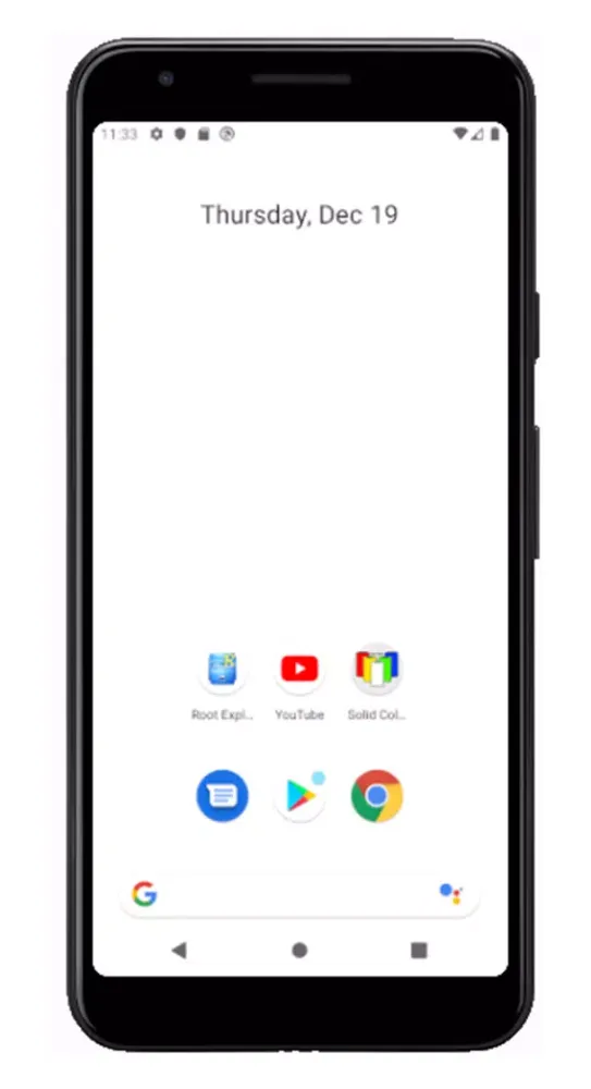 Tangkapan skrin Solid Color Wallpapers