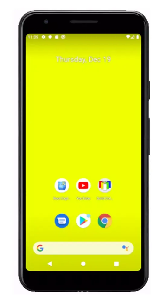 Tangkapan skrin Solid Color Wallpapers