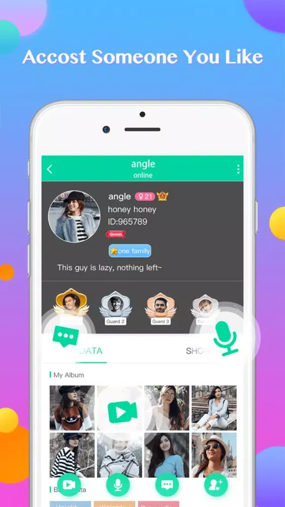 Ảnh chụp màn hình của Famy-Group Voice Chat Rooms