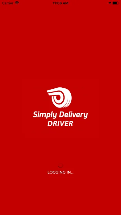 Tangkapan skrin Simply Delivery Driver
