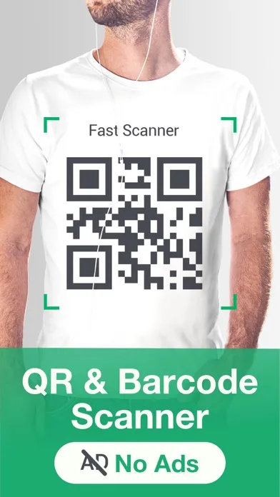 Tangkapan layar QR Code Reader & QR Scanner ·