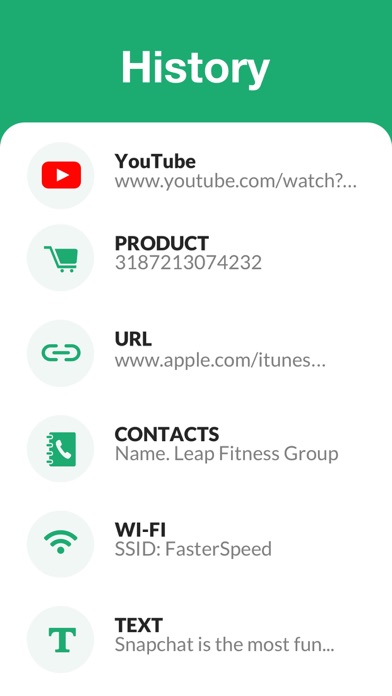 QR Code Reader & QR Scanner · スクリーンショット