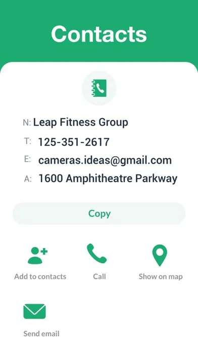 Tangkapan layar QR Code Reader & QR Scanner ·