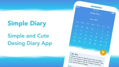 Simple Diary | Cute Design Screenshots