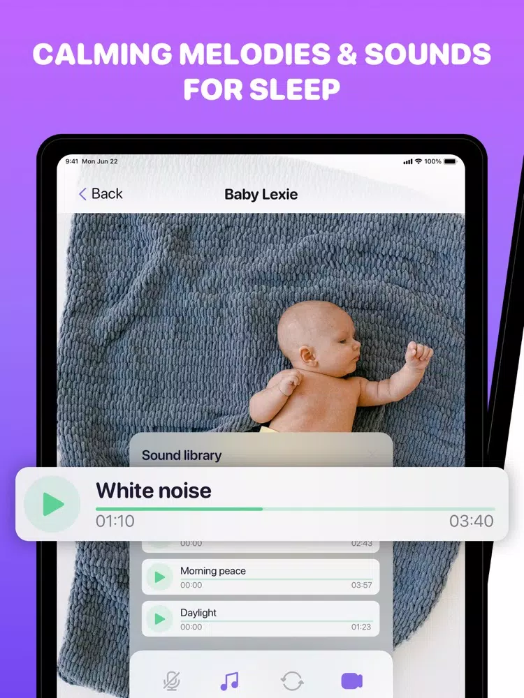 Baby Camera: WiFi Monitor PRO iPad  Screenshots