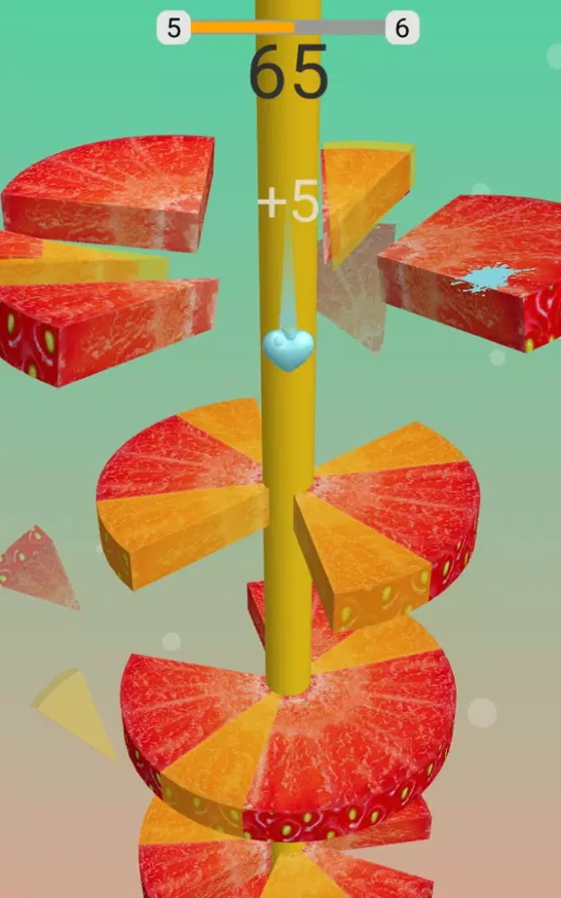 Скриншоты Helix Fruits Fall