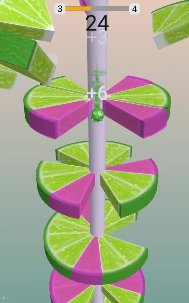 Скриншоты Helix Fruits Fall