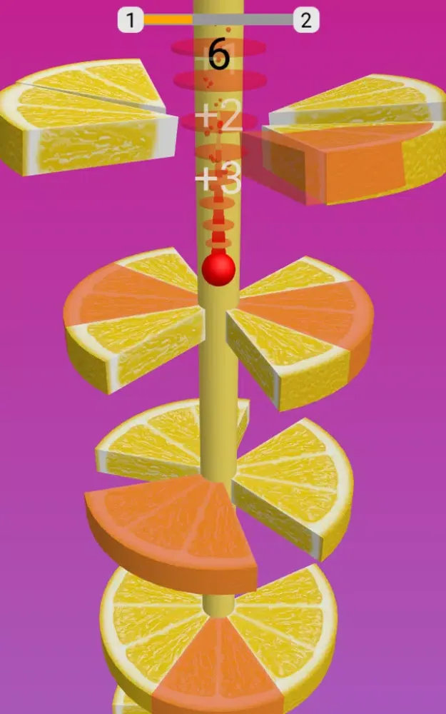 Скриншоты Helix Fruits Fall