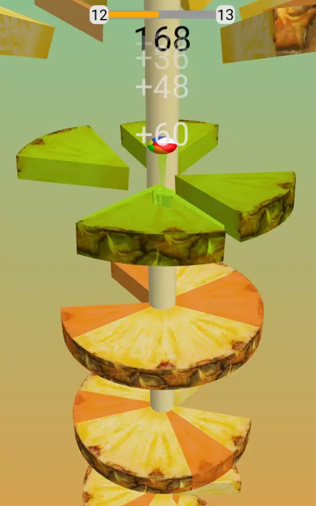Скриншоты Helix Fruits Fall