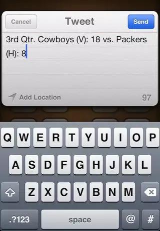 Captures d'écran de Simple Football ScoreKeeper