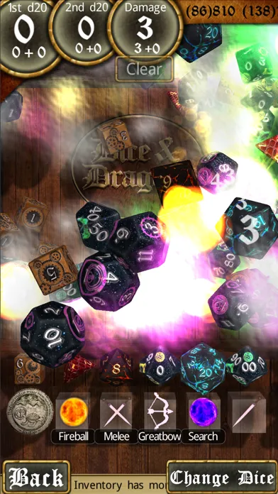 Dice & Dragons - RPG Dice Roller 스크린샷