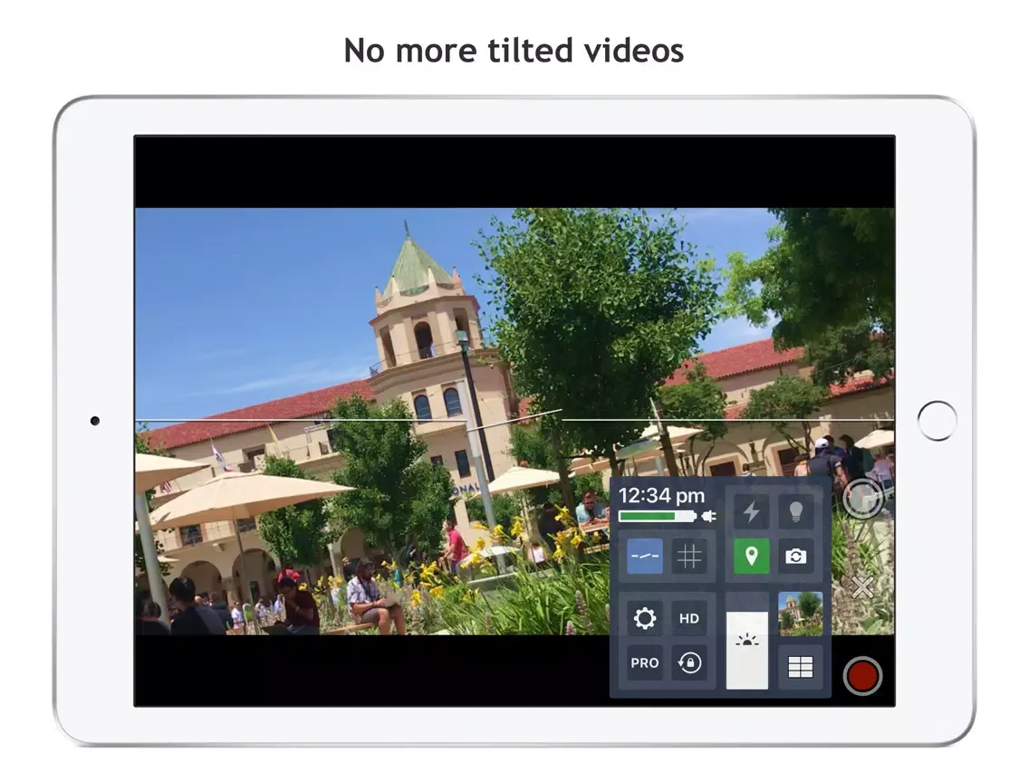 Buttery Smooth Video Camera iPad  Screenshots