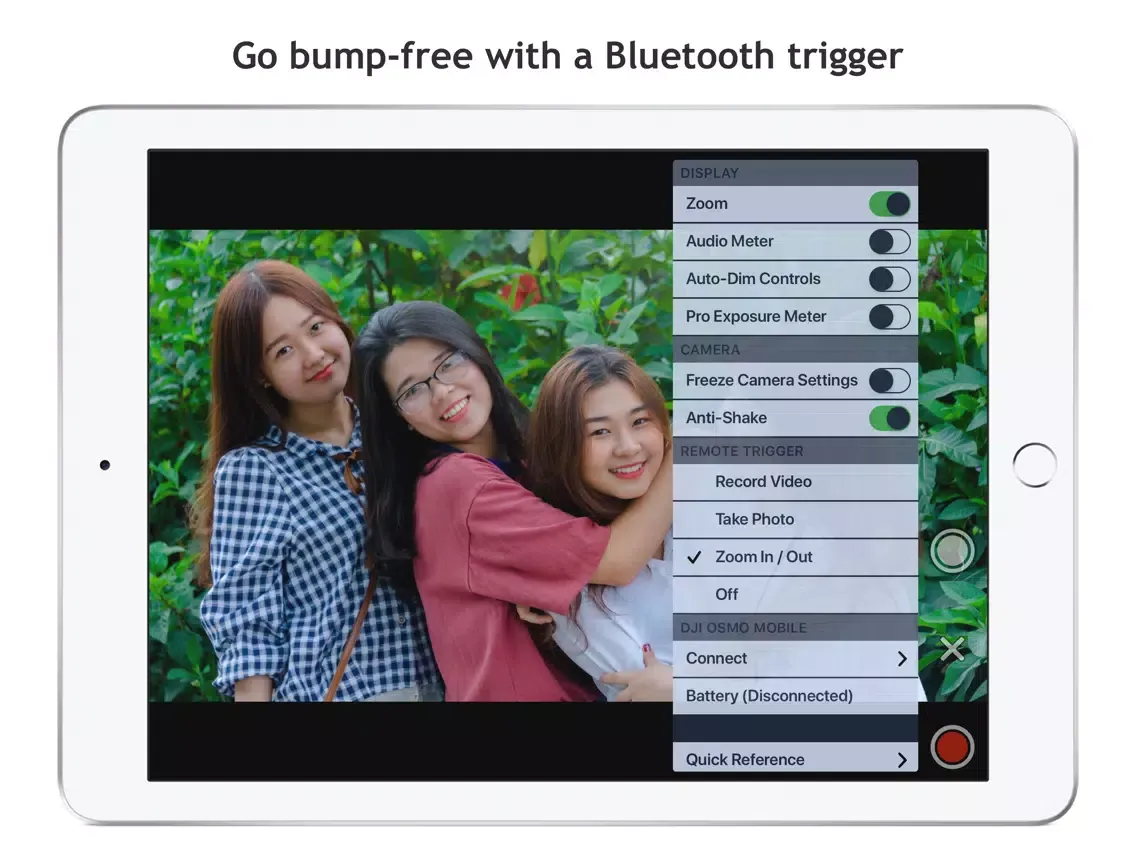 Buttery Smooth Video Camera iPad  Screenshots