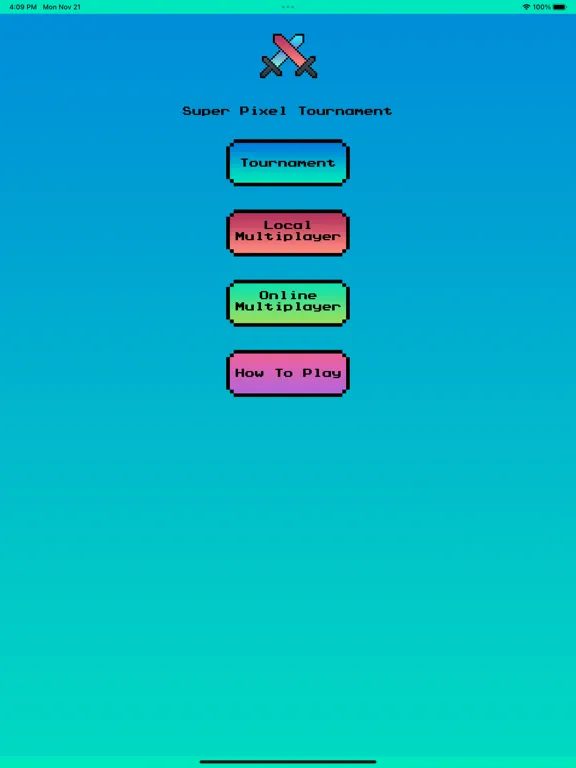 Ảnh chụp màn hình của Super Pixel Tournament - SPT iPad