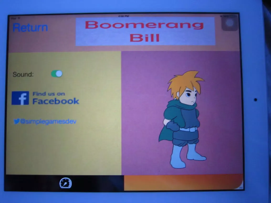Скриншоты Boomerang Bill - Fun & Enjoyable Game iPad 