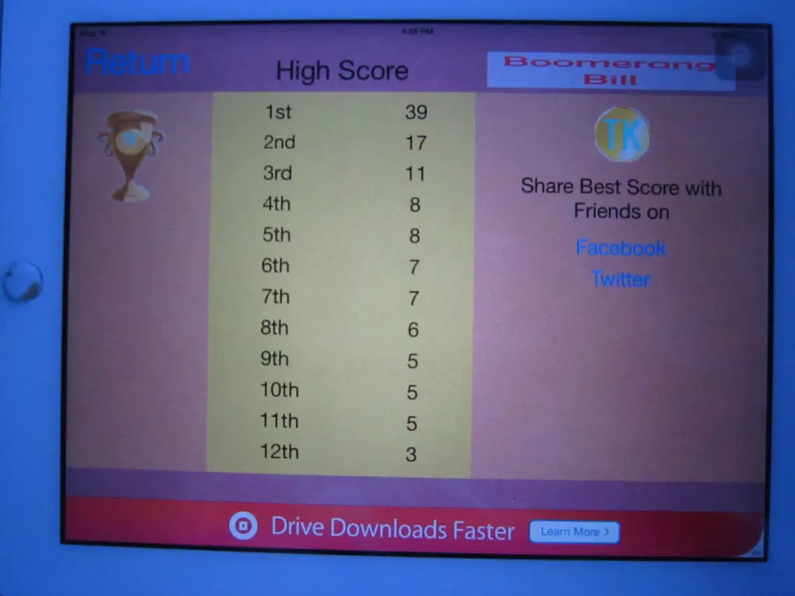 Скриншоты Boomerang Bill - Fun & Enjoyable Game iPad 