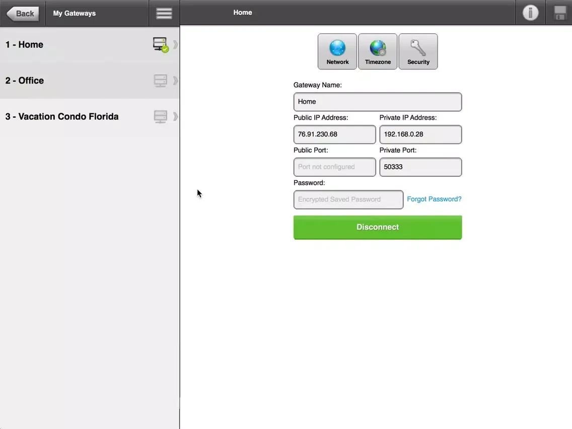 Capturas de pantalla de iSmartenit - Smart Home Automation iPad 