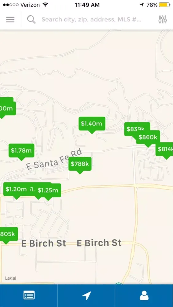 Ảnh chụp màn hình của Simple Home Search