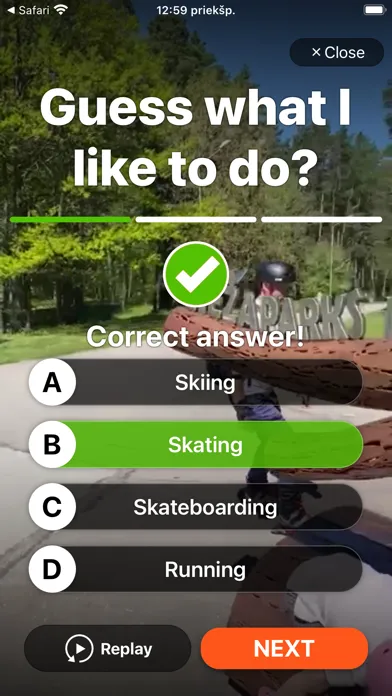 Скриншоты KnowMe - friends video quizzes