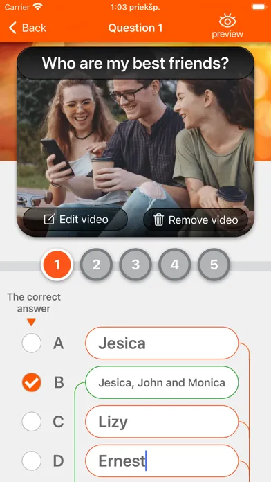 Скриншоты KnowMe - friends video quizzes