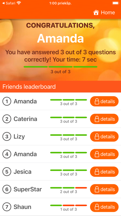 KnowMe - friends video quizzes 스크린샷