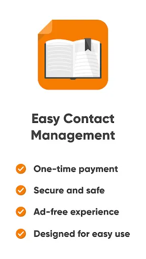 Zrzuty ekranu Simple Contacts Pro