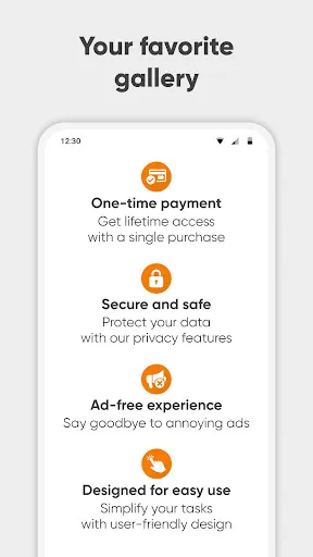 Capturas de pantalla de Simple Gallery Pro