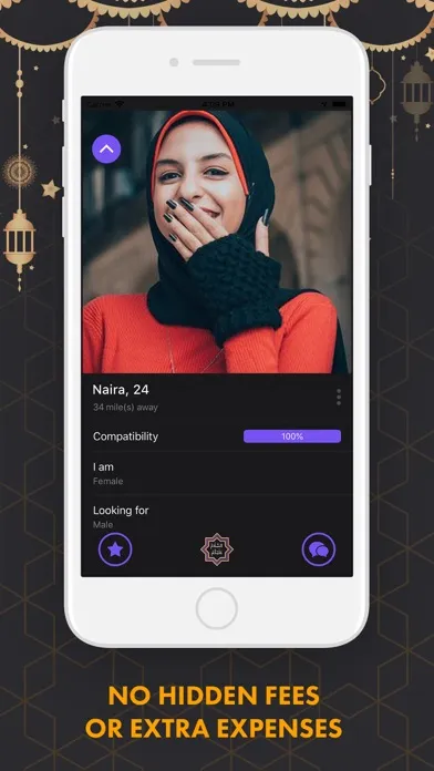 Capturas de tela do Simple Muslim Dating