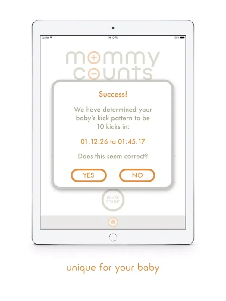 تصاویر Mommy Counts iPad 