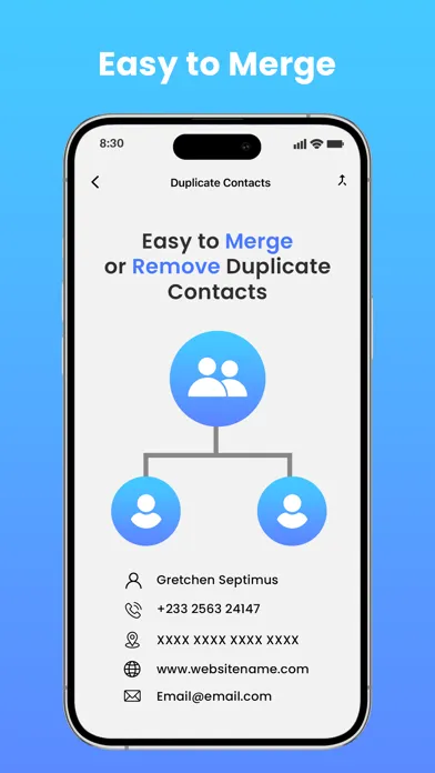 Easy Contacts Cleaner Screenshots